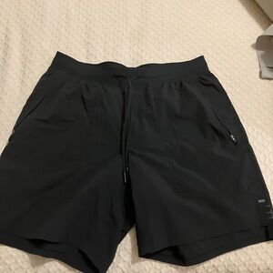 lululemon athletica Men's Black Athletic Shorts